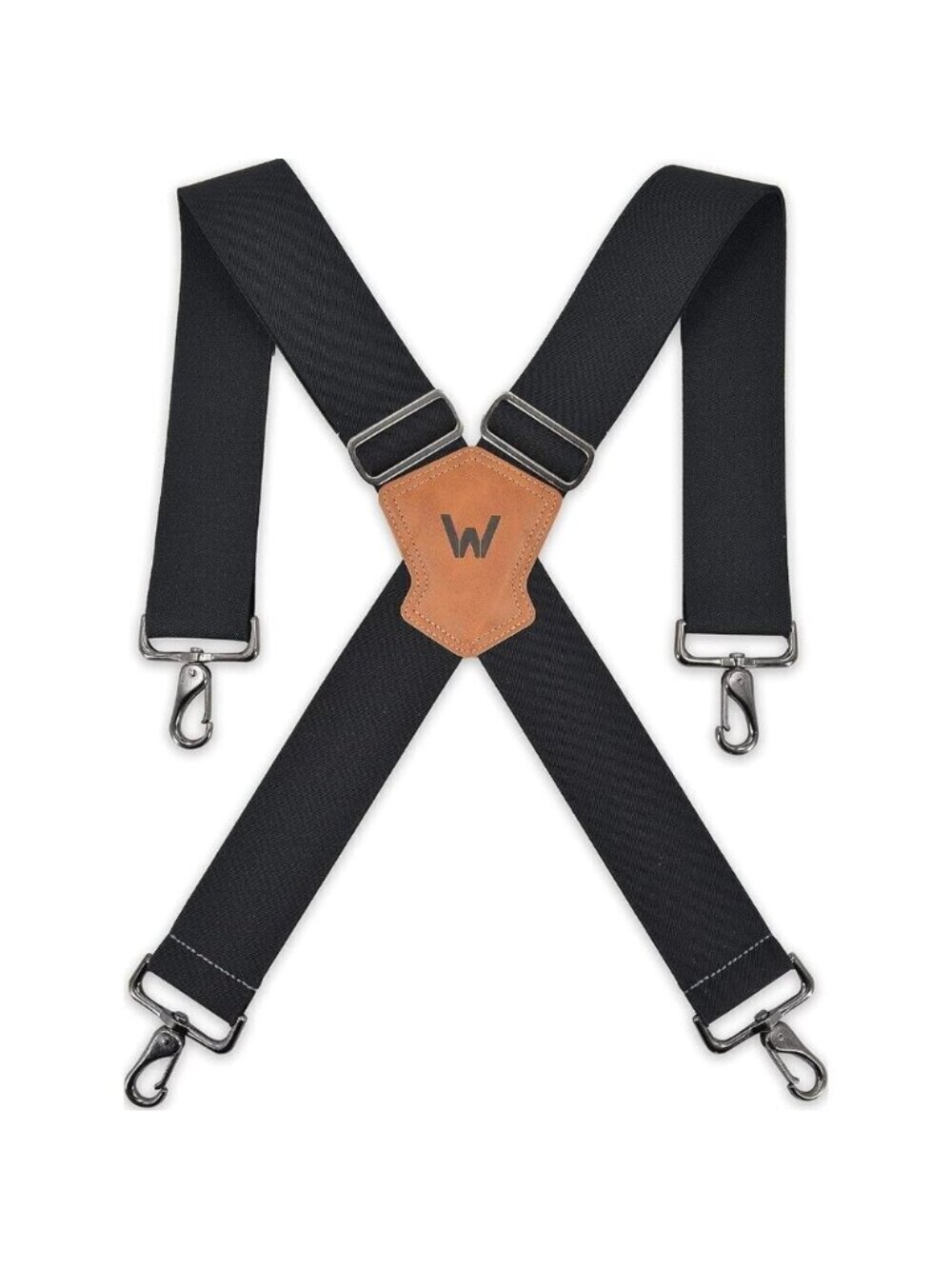 Heavy Duty Suspenders for Men Big and Tall Comfortable Adjustable Support
